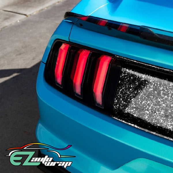 Forged Gloss Black Carbon Fiber Vinyl Wrap