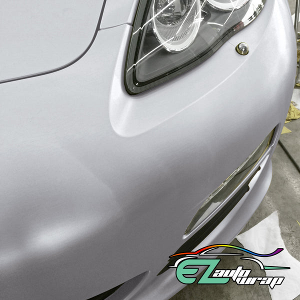 Brushed Aluminum Silver Vinyl Wrap