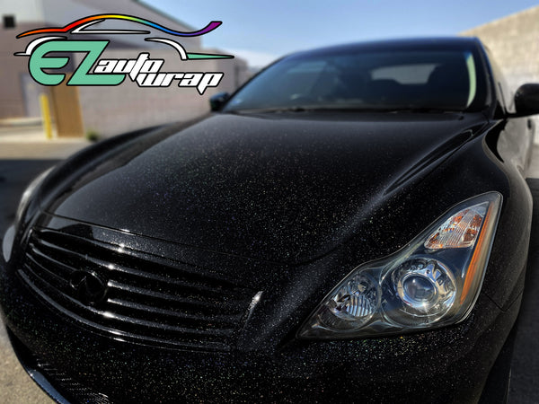 Genuine 3M 2080 Series G212 Gloss Black Metallic Vinyl Wrap