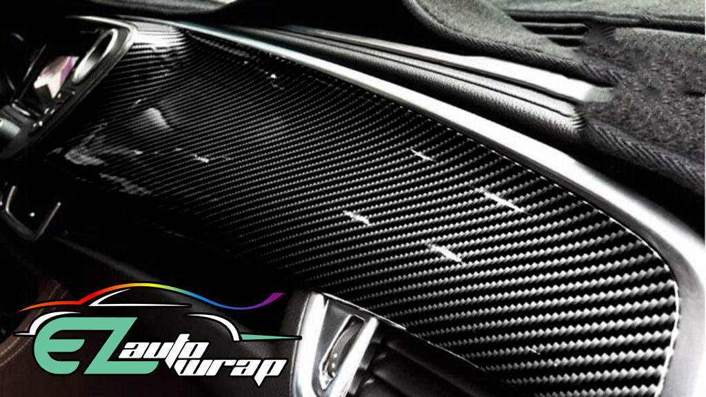 Gloss Black Carbon Fiber Wrap  Gloss Black Carbon Fiber Vinyl