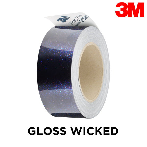 3M 2080 Black Vinyl Chrome Delete Black Out Kit