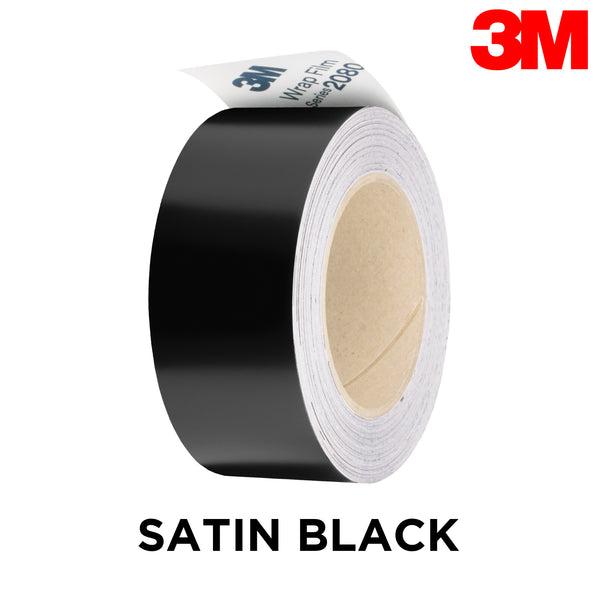 3M 2080 Black Vinyl Chrome Delete Black Out Kit