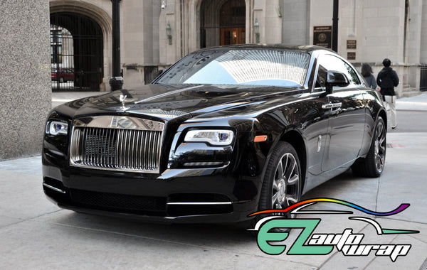 Genuine 3M Controltac Gloss Black Vinyl Wrap