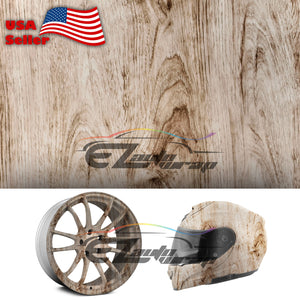 19"x38" Hydrographic Film Wood Grain Print #4