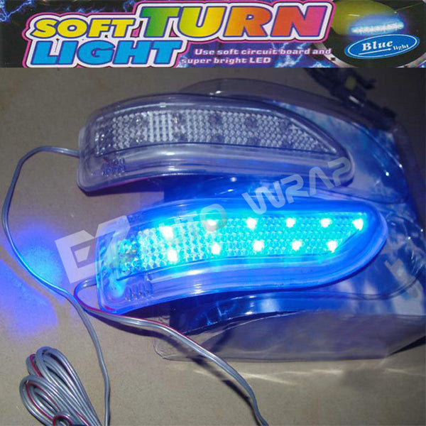 LED Side Mirror Turn Signal Light (Blue)
