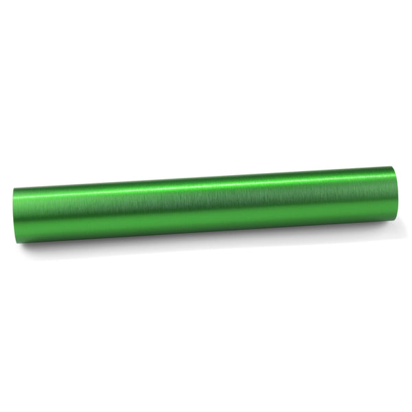 Brushed Aluminum Green Vinyl Wrap