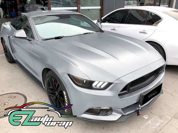 Satin Chrome Silver Vinyl