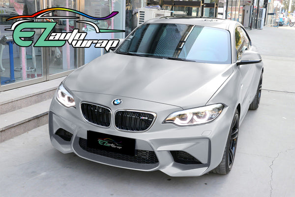 Satin Chrome Silver Vinyl