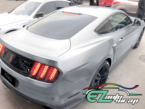Satin Chrome Silver Vinyl