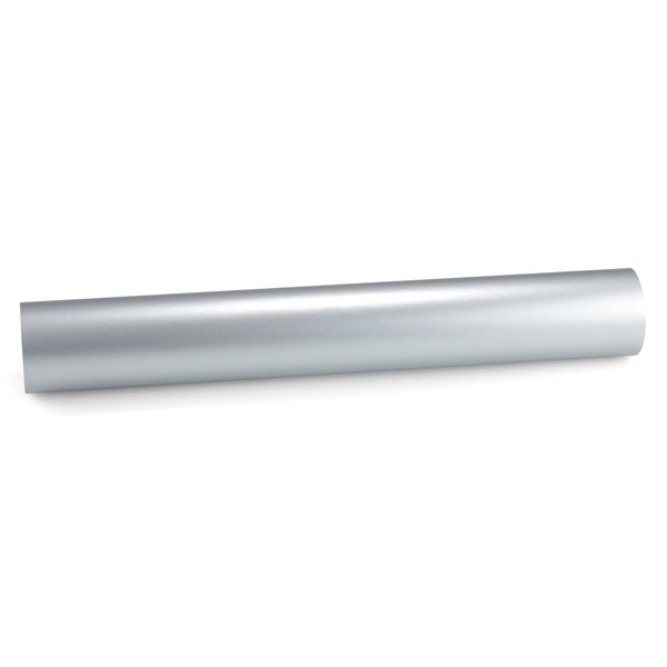 Satin Chrome Silver Vinyl