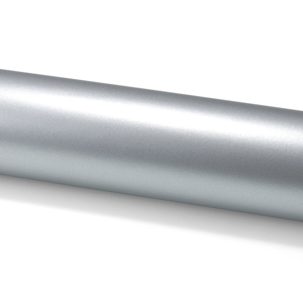 Satin Chrome Silver Vinyl