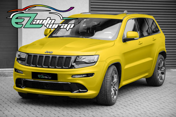 Satin Chrome Yellow Vinyl