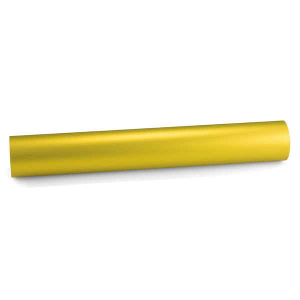 Satin Chrome Yellow Vinyl