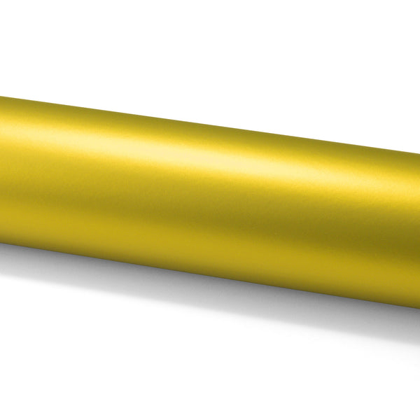 Satin Chrome Yellow Vinyl