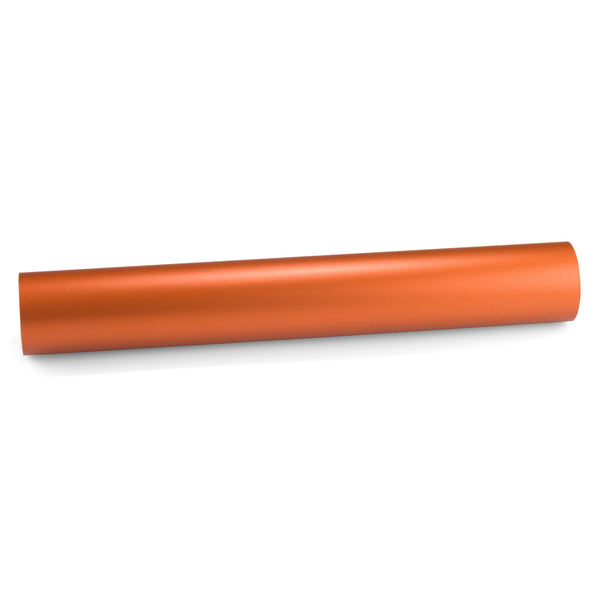 Satin Chrome Orange Vinyl