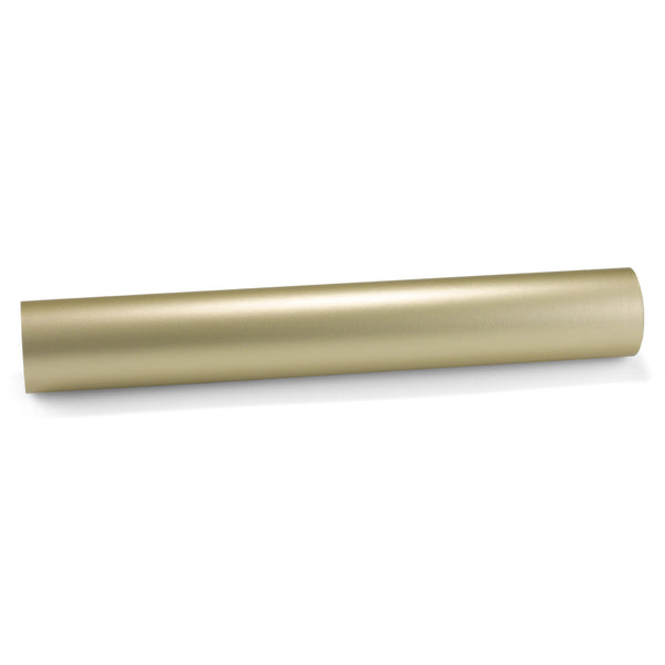 Satin Chrome Champagne Gold Vinyl