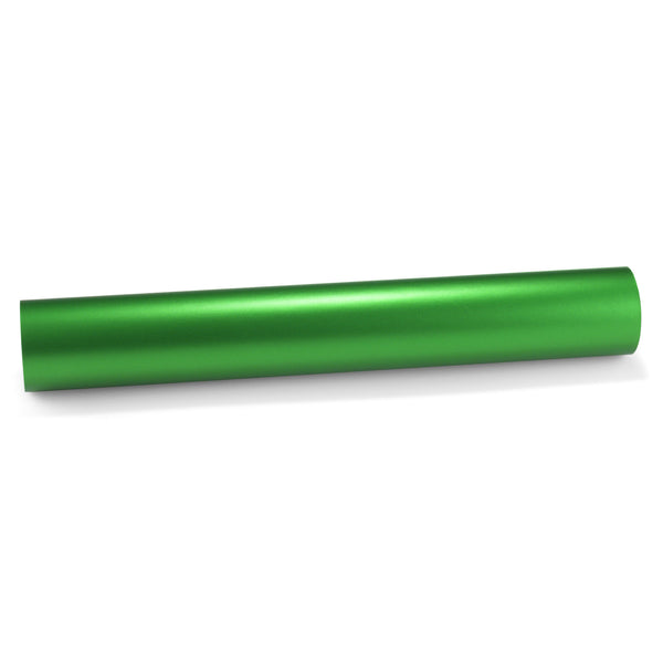Satin Chrome Green Vinyl