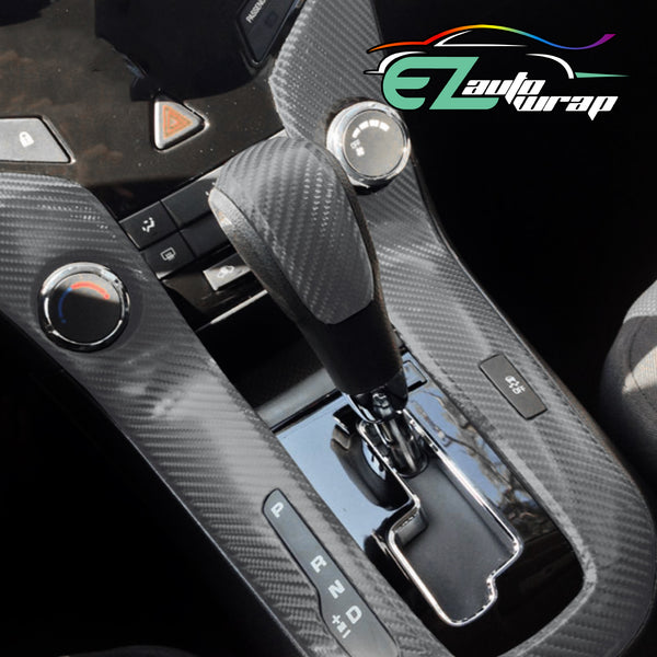 4D Carbon Fiber Textured Gray Semi Gloss VInyl Wrap