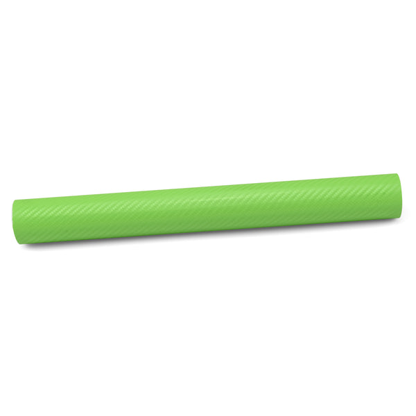4D Carbon Fiber Textured Green Semi Gloss VInyl Wrap