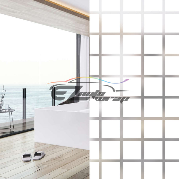 Frosted Square Glass Window Film 5042