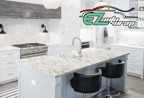 Marble Vinyl #6702 Gloss White