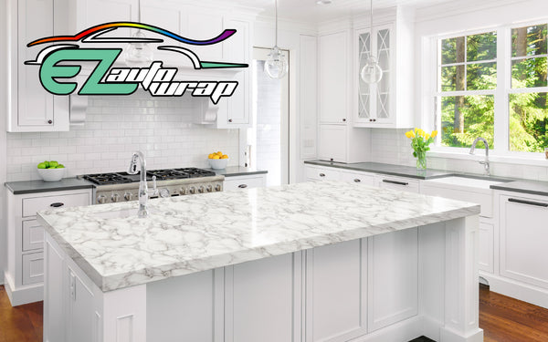 Marble Vinyl #6702 Gloss White