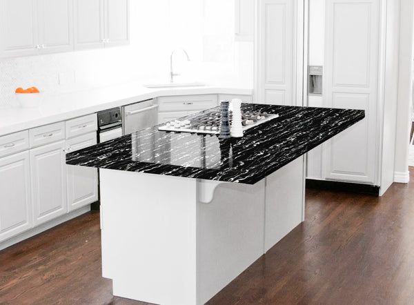 Marble Vinyl #6718 Gloss Black