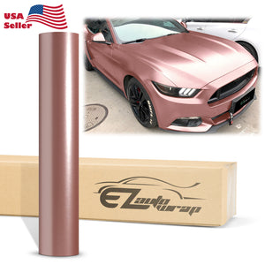 Satin Chrome Rose Gold Vinyl