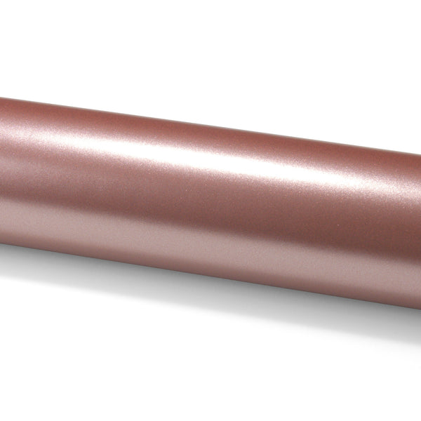 Satin Chrome Rose Gold Vinyl