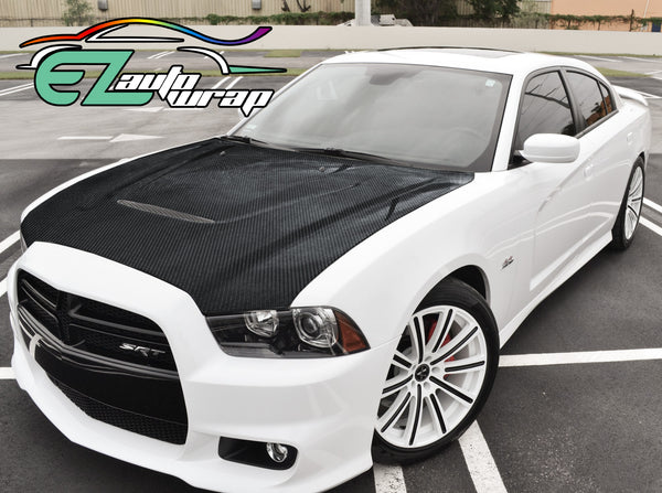 7D Carbon Fiber Black High Gloss Vinyl Wrap