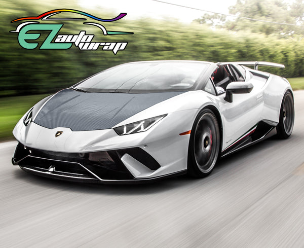 7D Carbon Fiber Gray High Gloss Vinyl Wrap