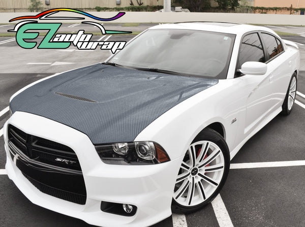 7D Carbon Fiber Gray High Gloss Vinyl Wrap