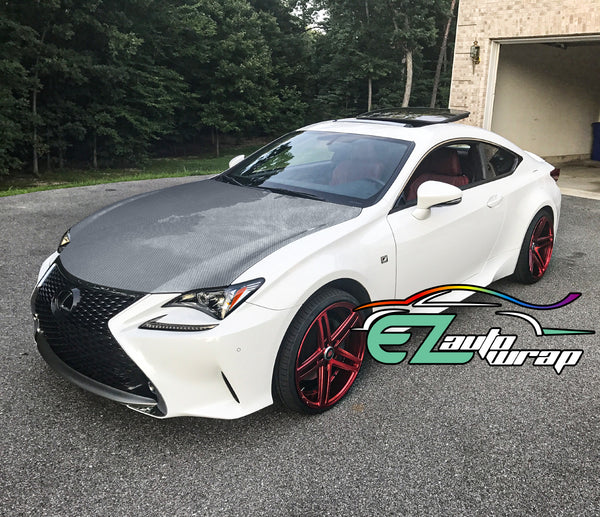 7D Carbon Fiber Gray High Gloss Vinyl Wrap