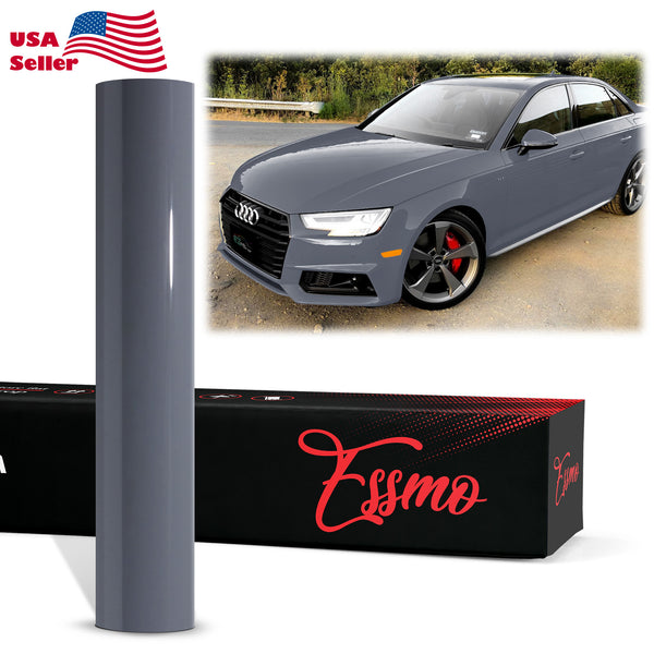 ESSMO™ PPF Paint Protection Film Gloss Gunmetal Gray Vinyl Invisible Scratches Shield Wrap DIY