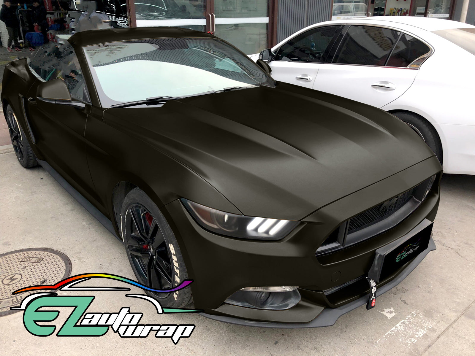Satin Chrome Black Vinyl – EzAuto Wrap