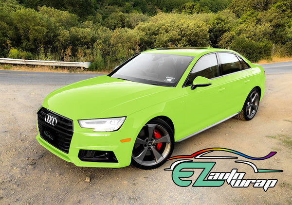 ESSMO™ PPF Paint Protection Film ECO Gloss Apple Green Invisible Scratches Shield Wrap DIY