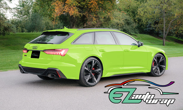 ESSMO™ PPF Paint Protection Film Gloss Apple Green Vinyl Invisible Scratches Shield Wrap DIY