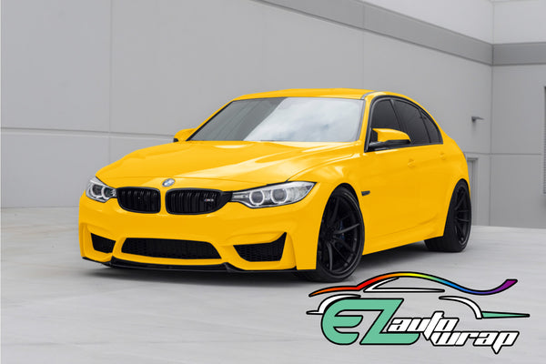 ESSMO™ PPF Paint Protection Film Gloss Sunflower Yellow Vinyl Invisible Scratches Shield Wrap DIY
