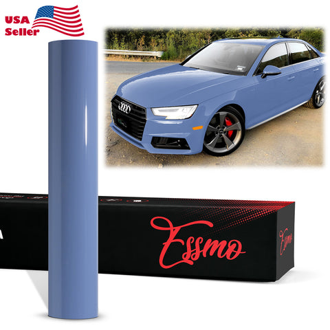 ESSMO™ PPF Paint Protection Film ECO Gloss Porcelain Blue Invisible Scratches Shield Wrap DIY