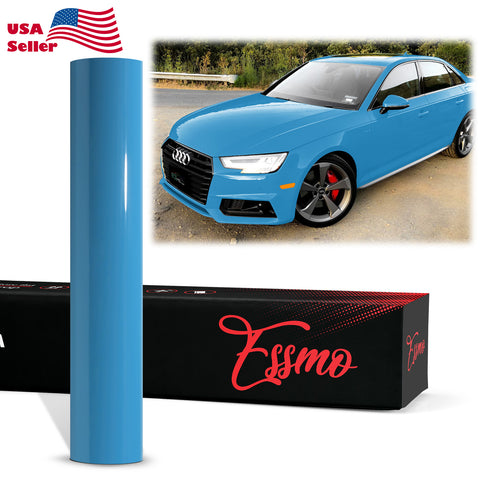 ESSMO™ PPF Paint Protection Film ECO Gloss Miami Blue Invisible Scratches Shield Wrap DIY