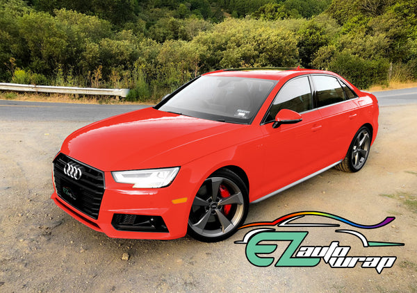 ESSMO™ PPF Paint Protection Film ECO Gloss Racing Red Invisible Scratches Shield Wrap DIY