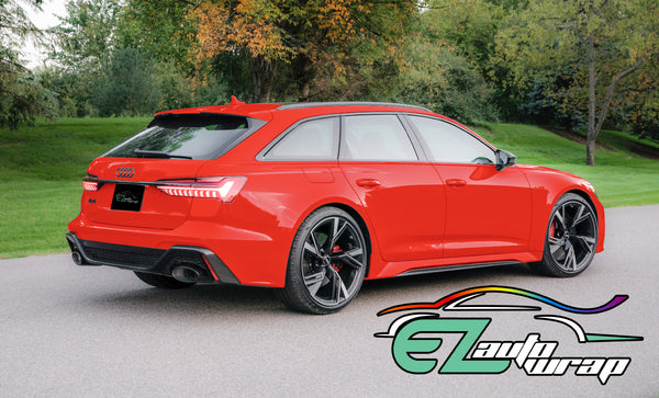 ESSMO™ PPF Paint Protection Film ECO Gloss Racing Red Invisible Scratches Shield Wrap DIY