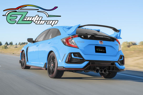 ESSMO™ PPF Paint Protection Film ECO Gloss Light Blue Invisible Scratches Shield Wrap DIY