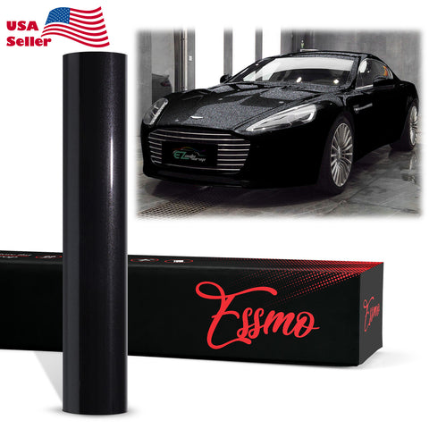 ESSMO™ PPF Paint Protection Film ECO Gloss Black Silver metallic Invisible Scratches Shield Wrap DIY