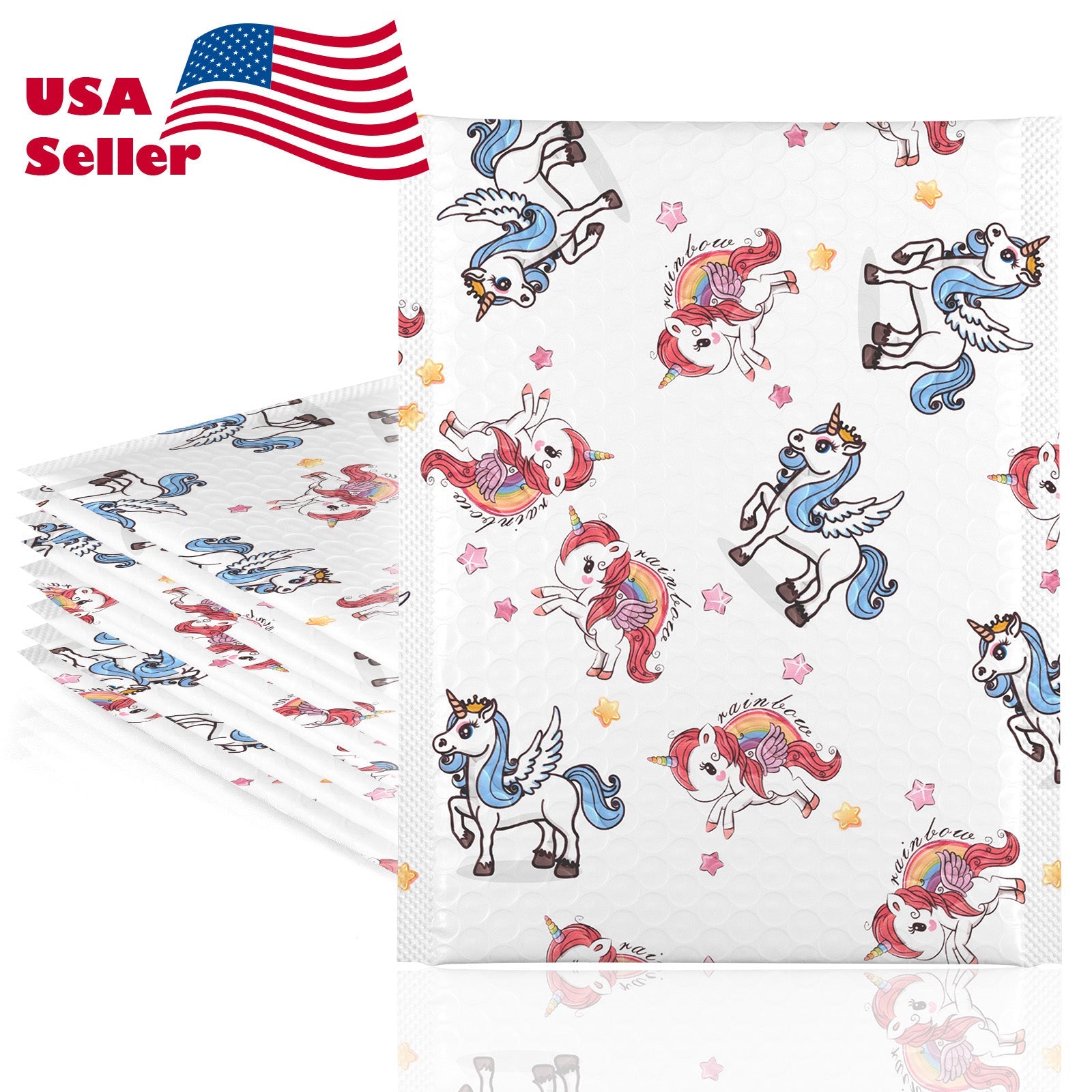 9"x12" (23cmx30cm) PO Bubble Mailer Mailing Shipping Multipurpose Waterproof  Durability Envelopes Bags