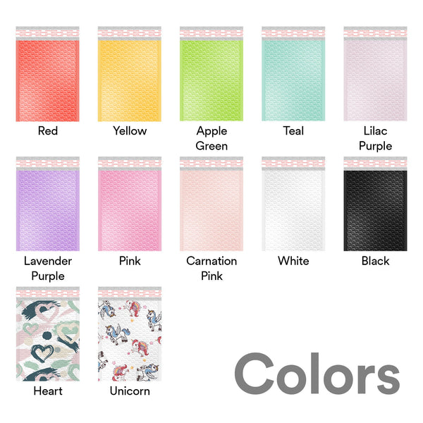 7"x10" (18cmx25cm) PO Bubble Mailer Mailing Shipping Multipurpose Waterproof  Durability Envelopes Bags