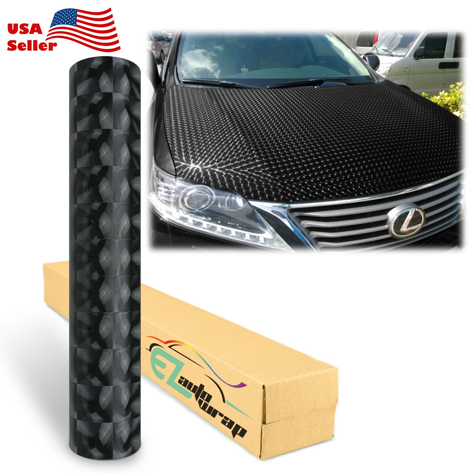 Cat Eye Black Vinyl Wrap