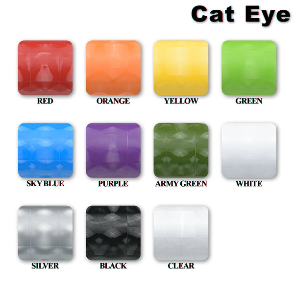 Cat Eye Green Vinyl Wrap