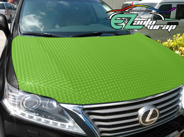 Cat Eye Green Vinyl Wrap