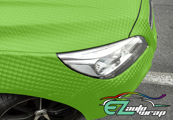 Cat Eye Green Vinyl Wrap